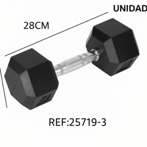 Mancuerna Hexagonal Profesional | Entrenamiento en Casa – Ecuador