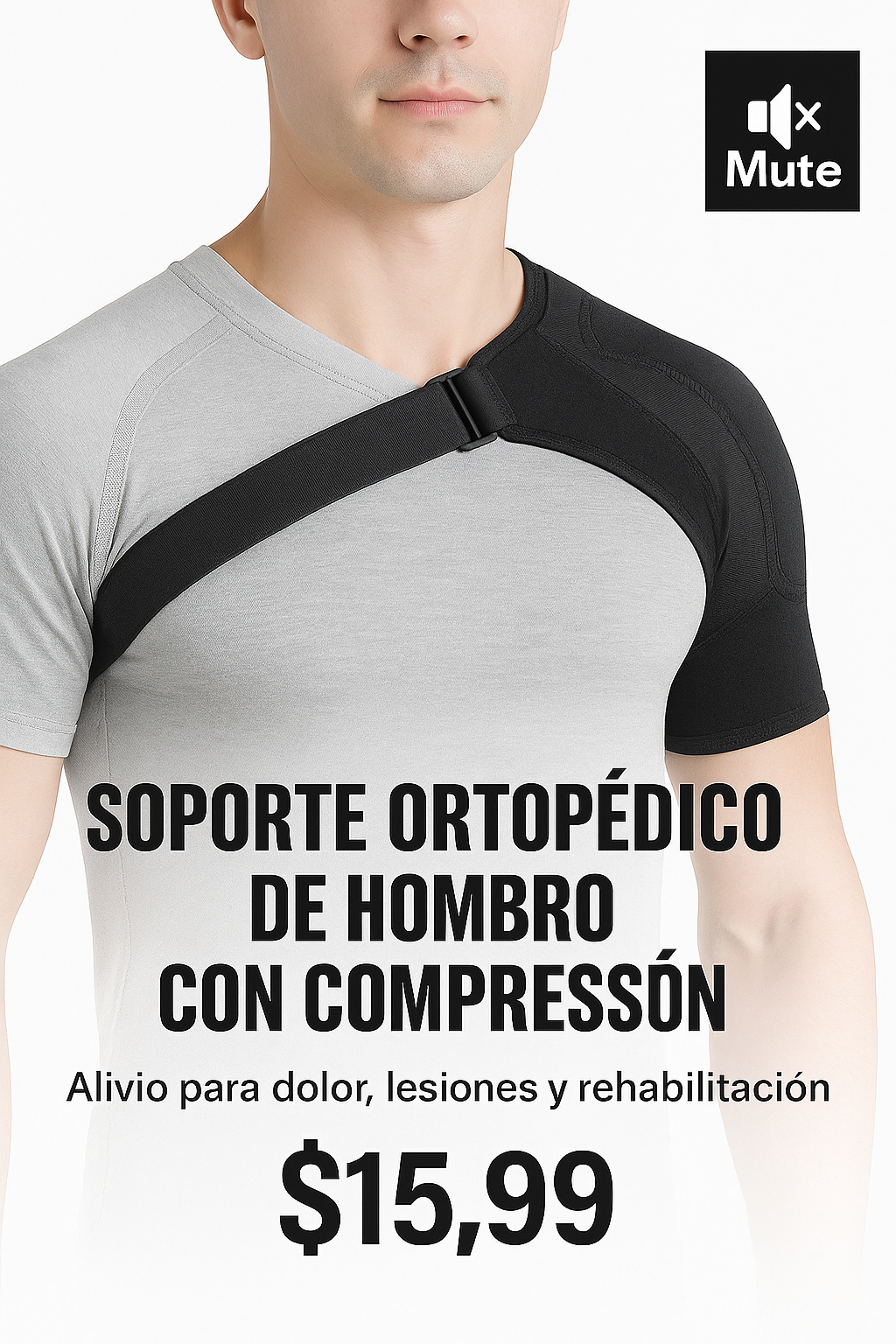 inmovilizador de hombro ortopédico para tendinitis