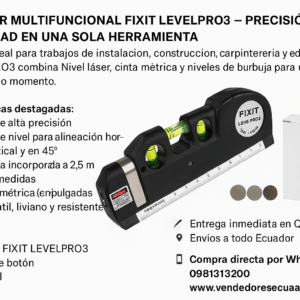 ¡Domina la Precisión con el Nivel Láser LEVELPRO3!