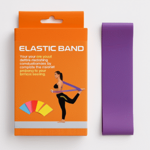 Banda Elástica para Yoga y Ejercicio – Ideal para Estiramientos y Rehabilitación