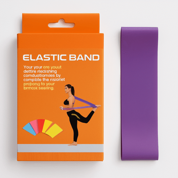Banda Elástica para Yoga y Ejercicio – Ideal para Estiramientos y Rehabilitación