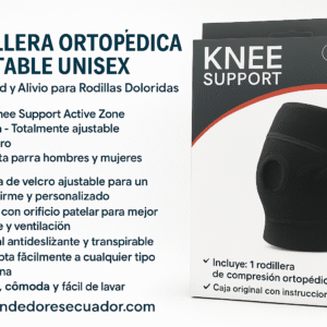 Rodillera Ortopédica Ajustable Unisex