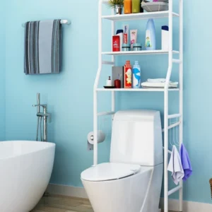 Estantería para Baño Sobre Inodoro de 3 Niveles – Ahorra Espacio y Organiza tu Baño