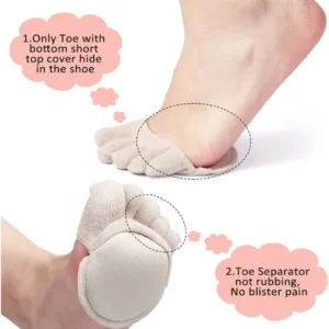 ¡Comodidad y Discreción para Tus Pies! Descubre Nuestros Calcetines Invisibles de Cinco Dedos