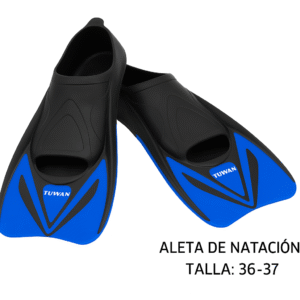 Aletas de Natación Cortas – Ref. F9962 | Ideales para Entrenamiento y Velocidad