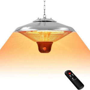 Calefactor Colgante Infrarrojo para Terraza 1500W – Calor Instantáneo y Seguro