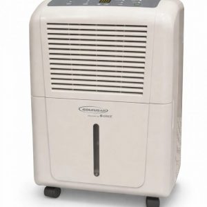“Deshumidificador Soleus Air 30 pintas portátil para hogar y oficina en fondo blanco”