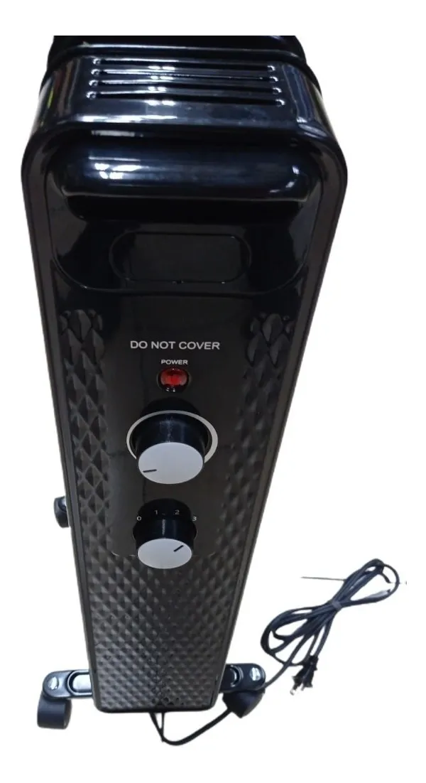 Calefactor Pelonis Radiador de Aceite 1500 W – Silencioso y Seguro para Todo Ecuador