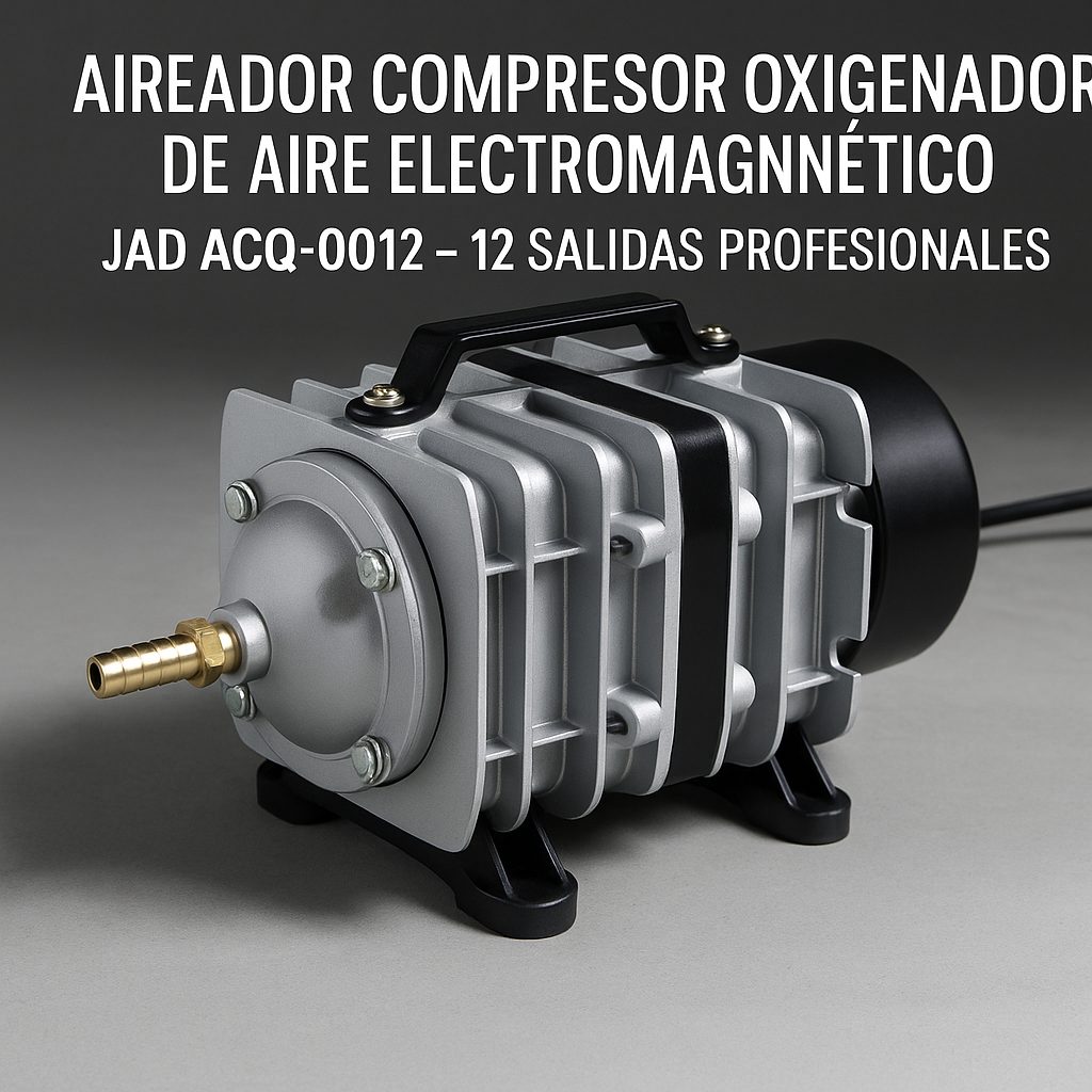 aireador compresor oxigenador de aire electromagnético jad acq 0012