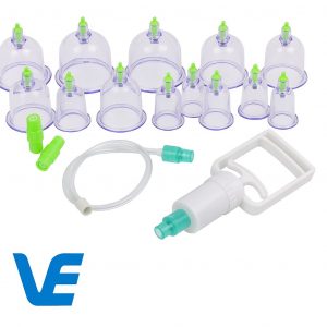 Kit de Ventosas para Vacum Terapia 12 Piezas