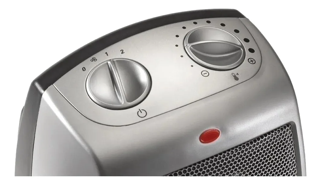 Calefactor Eléctrico Lasko 754200 1500W Color Plateado para Hogar y Oficina - Image 3