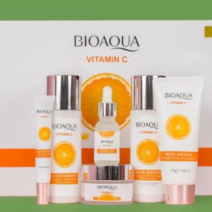 Kit Facial Bioaqua Vitamina C 6 Piezas Hidratante Iluminador