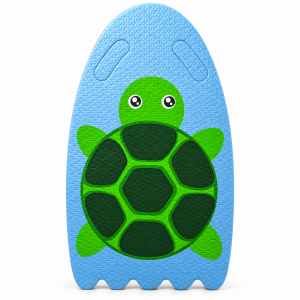 Tabla de natación para niños EVA 25 × 41 cm – Tortuga